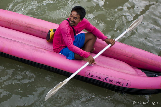 Hot Pink Kayak