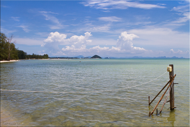 Still water along Nathon, Koh Samui