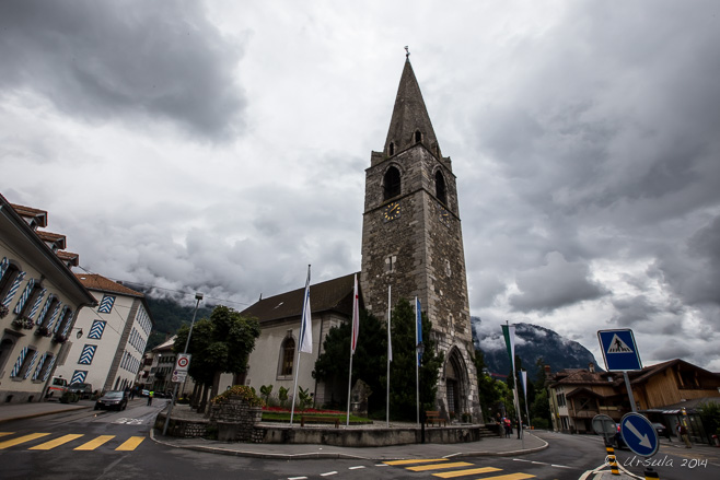 Church, Bex Vaud , Switzerland.