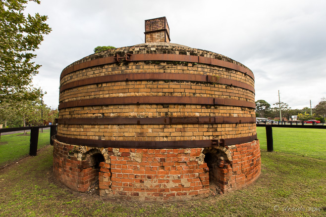 Heritage brick beehive kiln, Potters Hotel Brewery Resort, Nulkaba AU 