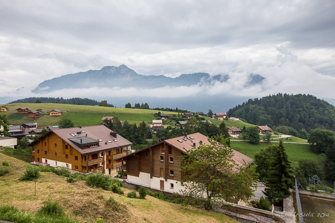 The Mountain Village of Leysin, CH