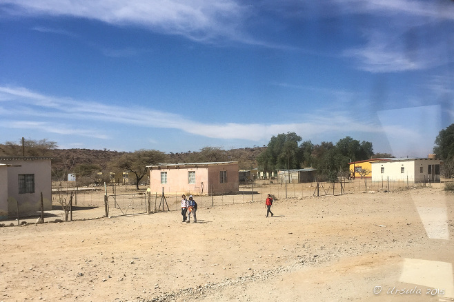 Concrete dwellings, South Namibia