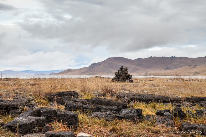 Great White Lake Foreshore (Terkhiin Tsagaan Nuur) Mongolia