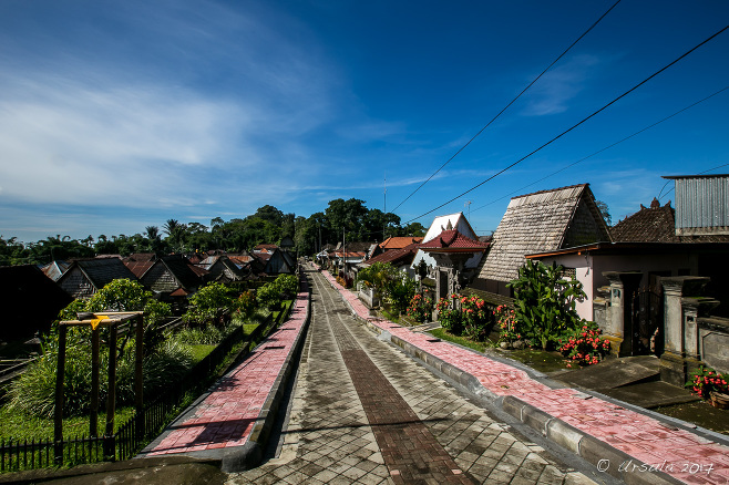 Village around Bayung Gede, Bangli Regency, Bali