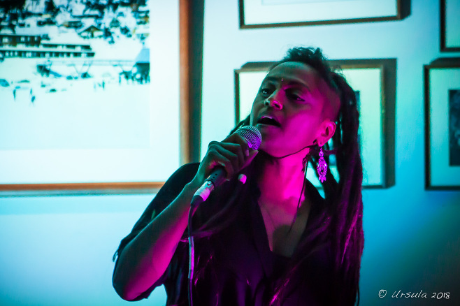 Singer Roshani, Cascades Restaurant, Thredbo Village, Australia