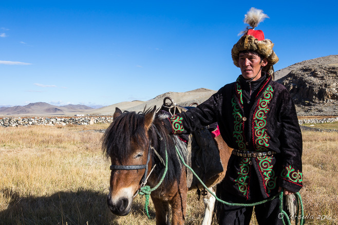 Kazakh Eagle Hunter, Bayan-Ölgii, Mongolia