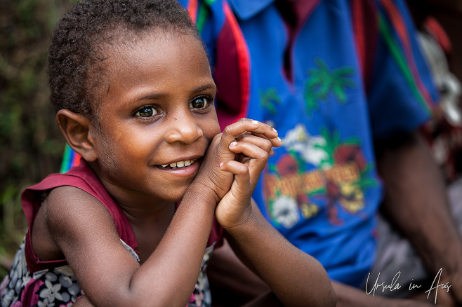 Portrait: Young Papuan child, Kanganaman Village, PNG