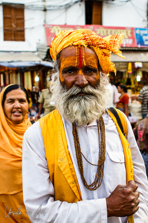 Man in Saffron, Haridwar India