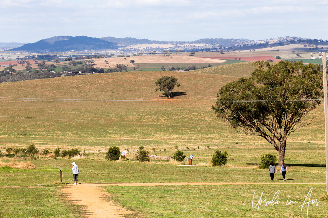 Overlooking the Cowra POW Camp, NSW Australia