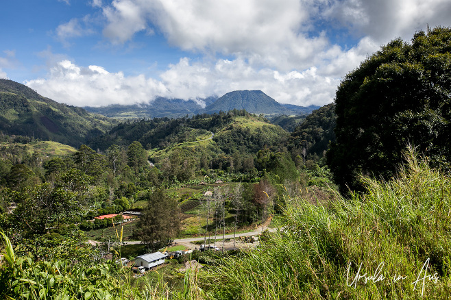 Paiya Hills west of Mount Hagen, Papua New Guinea