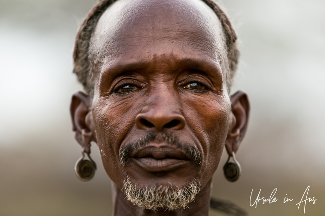 Portrait: Hamar Man, Omo Valley Ethiopia