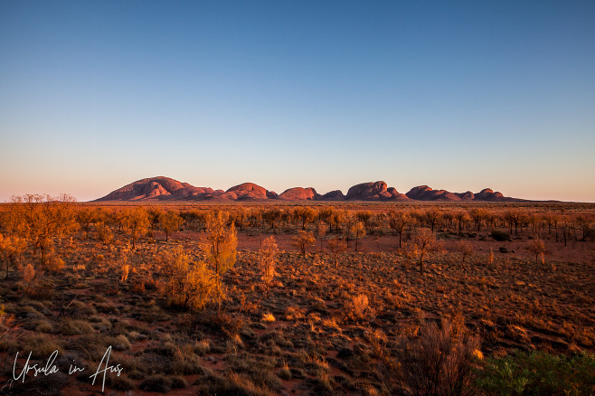 Sunrise on Kata Tjuta, NT Australia