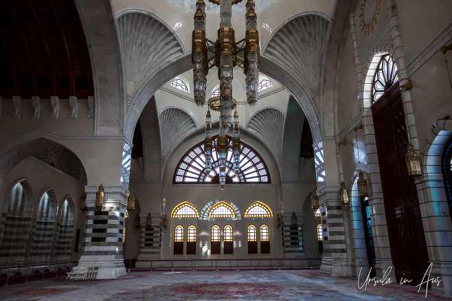 Inside the Muhammad al-Amin Mosque, Muscat Oman