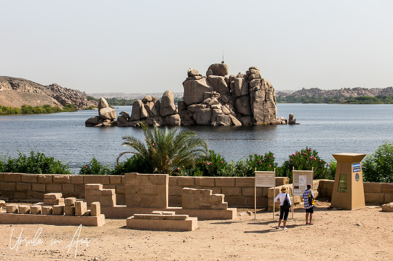 The Temple of Isis, Philae, Agilkia Island, Laker Nasser, …