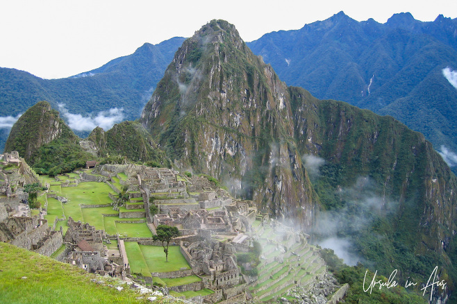 Overlooking Machu Picchu, Peru
