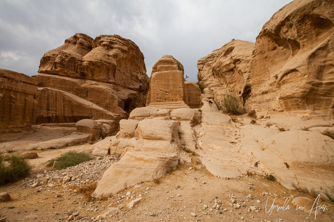 Sandstone Djinn Blocks, Petra Jordan