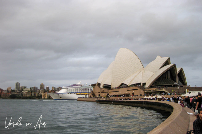 The Sydney Opera House, Sydney Harbour, Australia.