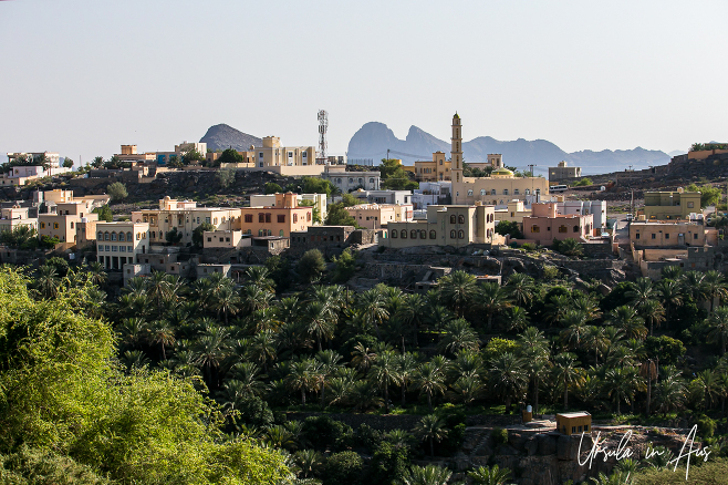 Misfat al Abriyyin on a hill, Oman