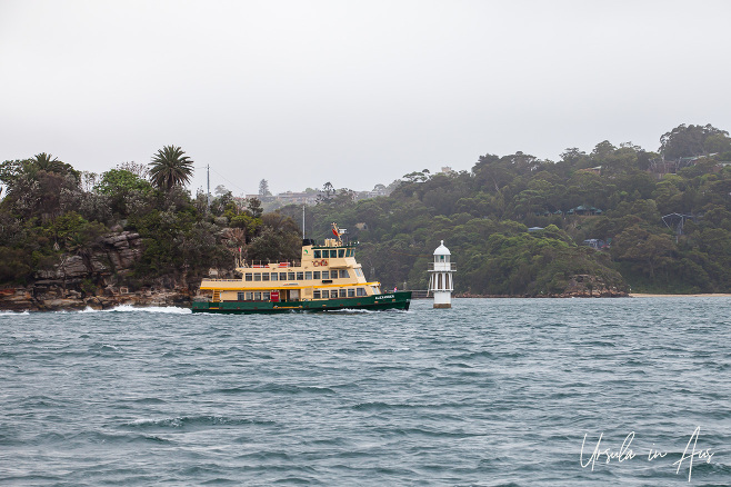 A Sydney Ferry on the harbour, Australia