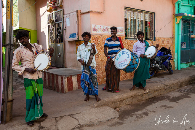 Informal drum band, Thiruchirapalli, Tamil Nadu India