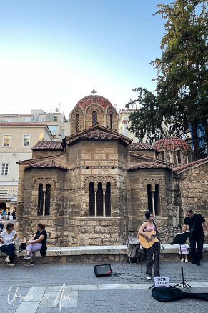 The Church of Panagia Kapnikarea, Ermou Athens Greece